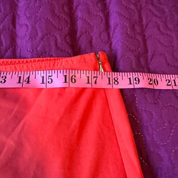 Cutter & Buck golf skort- orange- has two side pockets & attached shorts- 12 - Picture 7 of 7